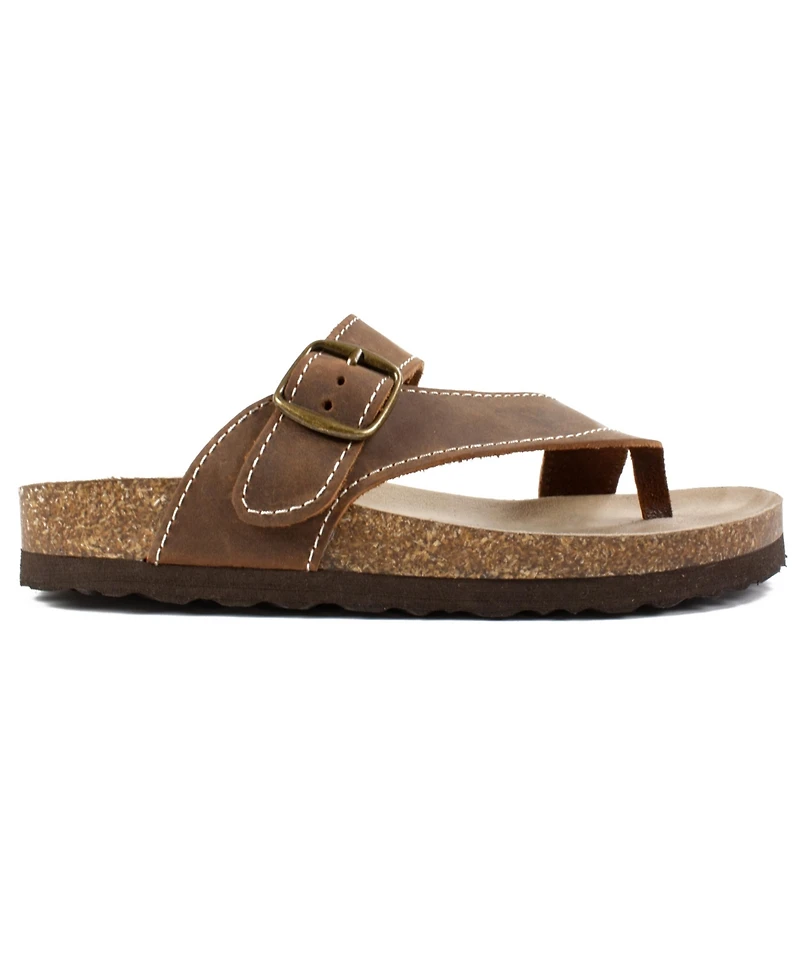 White Mountain Women's Carly Footbed Sandals