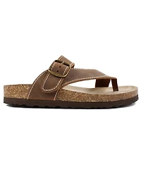 White Mountain Women's Carly Footbed Sandals