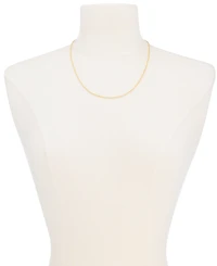 Giani Bernini Thin Rope Chain 20" Necklace (1.5mm) in 18k Gold-Plate Over Sterling Silver, Created for Macy's (Also in Sterling Silver)