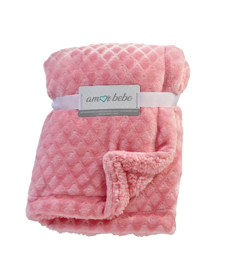 3 Stories Trading Baby Girl 5 Piece Blanket Gift Set