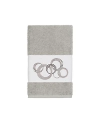 Linum Home Turkish Cotton Annabelle Embellished Hand Towel