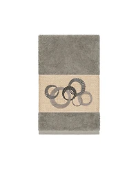 Linum Home Turkish Cotton Annabelle Embellished Hand Towel