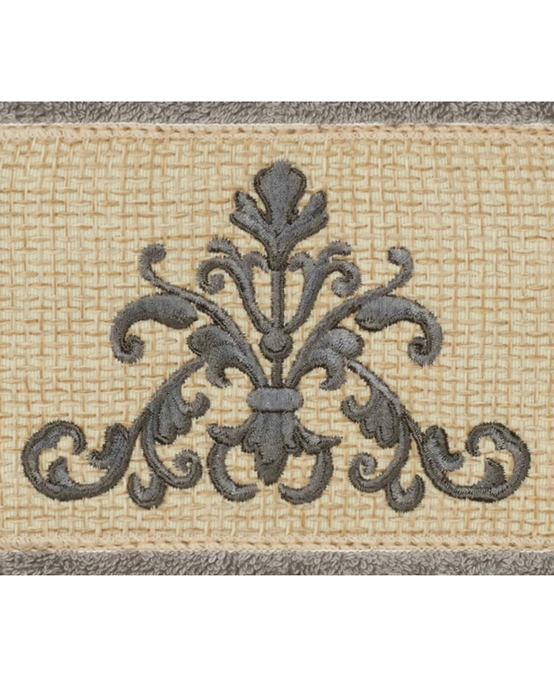 Linum Home Turkish Cotton Scarlet Embellished Hand Towel