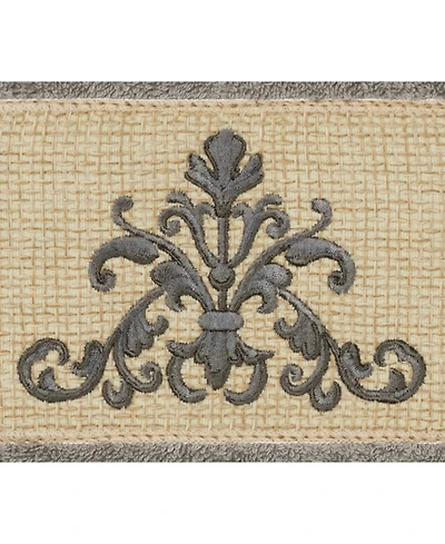 Linum Home Turkish Cotton Scarlet Embellished Hand Towel