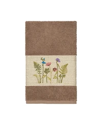 Linum Home Turkish Cotton Serenity Embellished Hand Towel