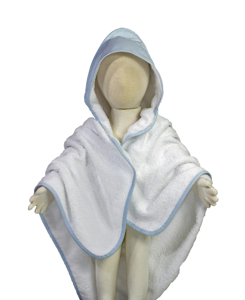 3 Stories Trading Striped Hooded Baby Bath Towel