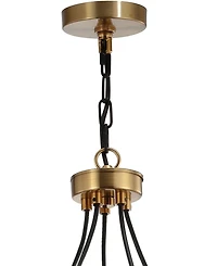 Jonathan Y Markle 22" 5-Light Led Pendant