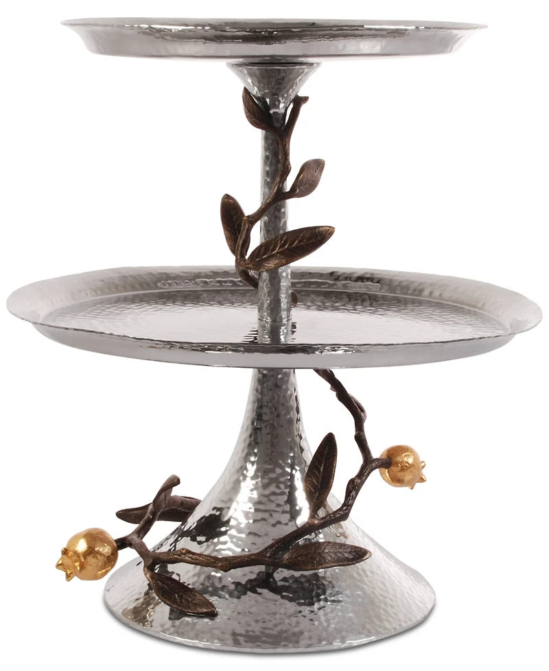 Michael Aram Pomegranate 2-Tier Etagere