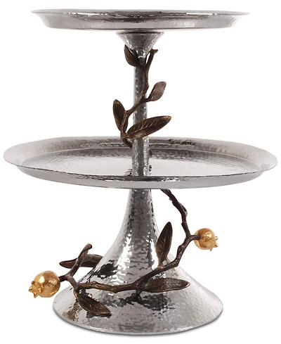 Michael Aram Pomegranate 2-Tier Etagere