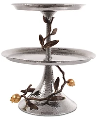 Michael Aram Pomegranate 2-Tier Etagere