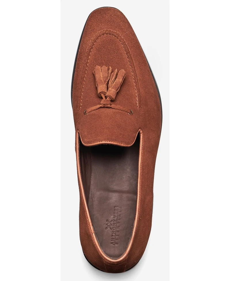 Anthony Veer Men's Kennedy Tassel Slip-On Loafer