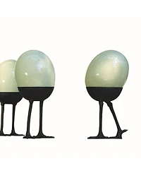 Global Views Ostrich Egg on Legs Standing