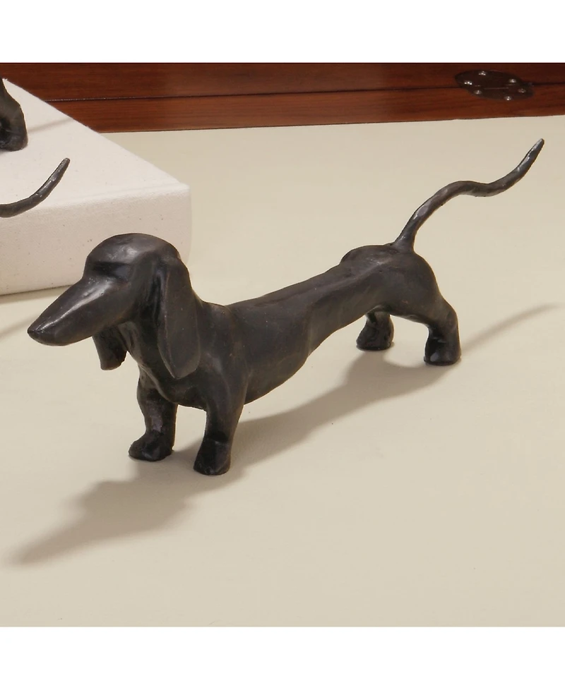 Global Views Dachshund Hound Sculpture