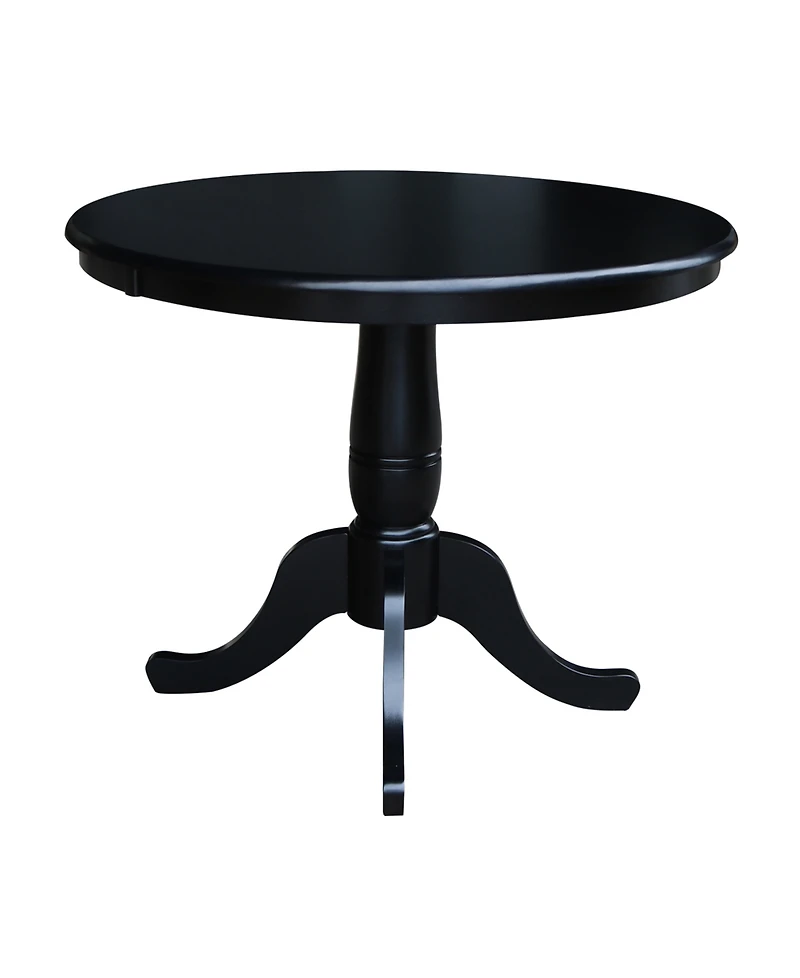 International Concepts 36" Round Top Pedestal Table