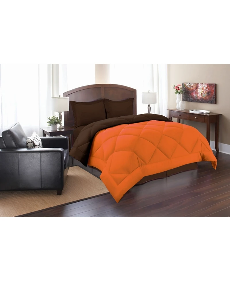 Elegant Comfort Reversible Down Alternative Pc. Comforter Sets