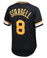 Mitchell & Ness Big Boys Willie Stargell Pittsburgh Pirates Mesh V-Neck Player Jersey