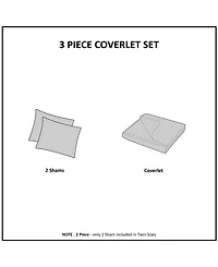 Madison Park Timber Reversible 3-Pc. Quilt Set, Full/Queen