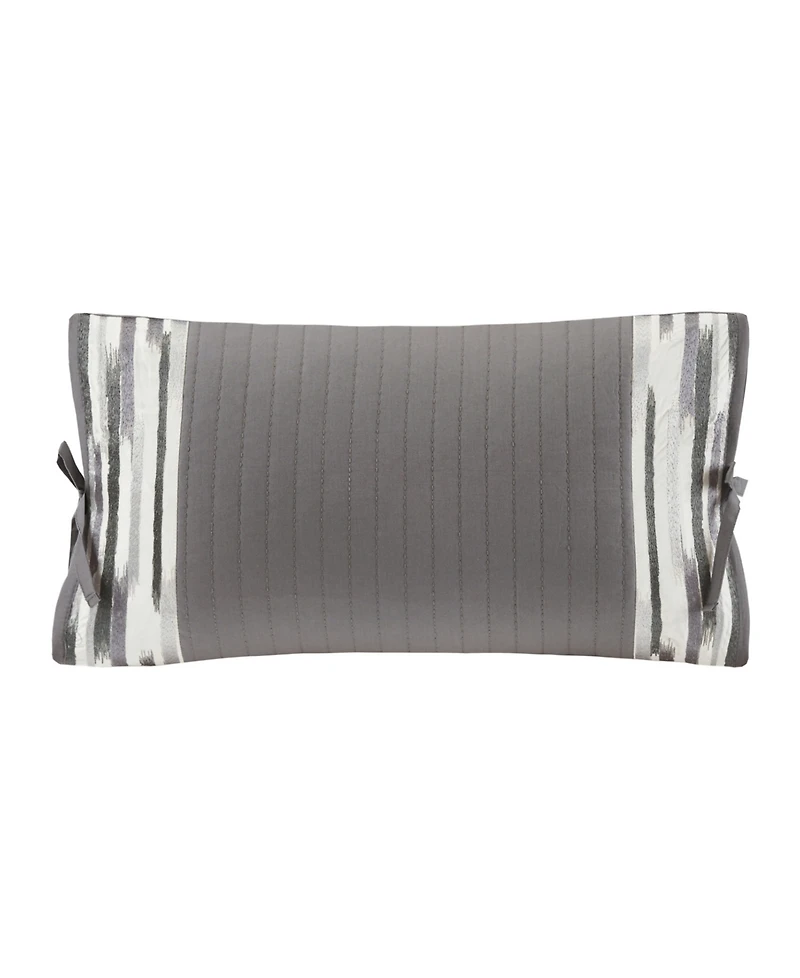 N Natori Hanae Embroidered Decorative Pillow, 12" x 20"