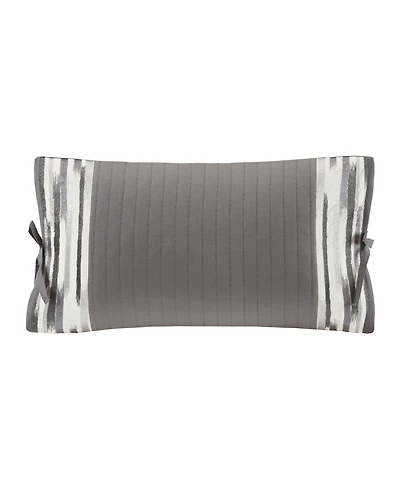 N Natori Hanae Embroidered Decorative Pillow, 12" x 20"