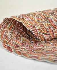 Variegated Round Braided Placemat, Set of 6