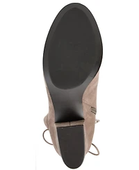 Journee Collection Women's Leeda Lace Up Detail Knee High Boots