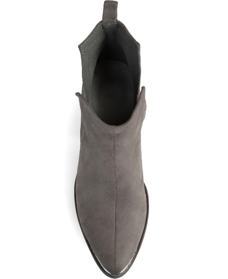 Journee Collection Women's Issla Block Heel Western Booties