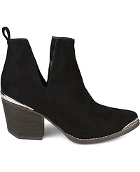 Journee Collection Women's Issla Block Heel Western Booties