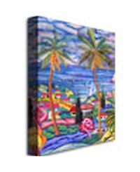 Manor Shadian 'Hawaii Wind Surf' Canvas Art - 32" x 24"