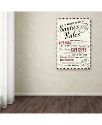 Lantern Press 'Santa Claus 1' Canvas Art - 16" x 24"
