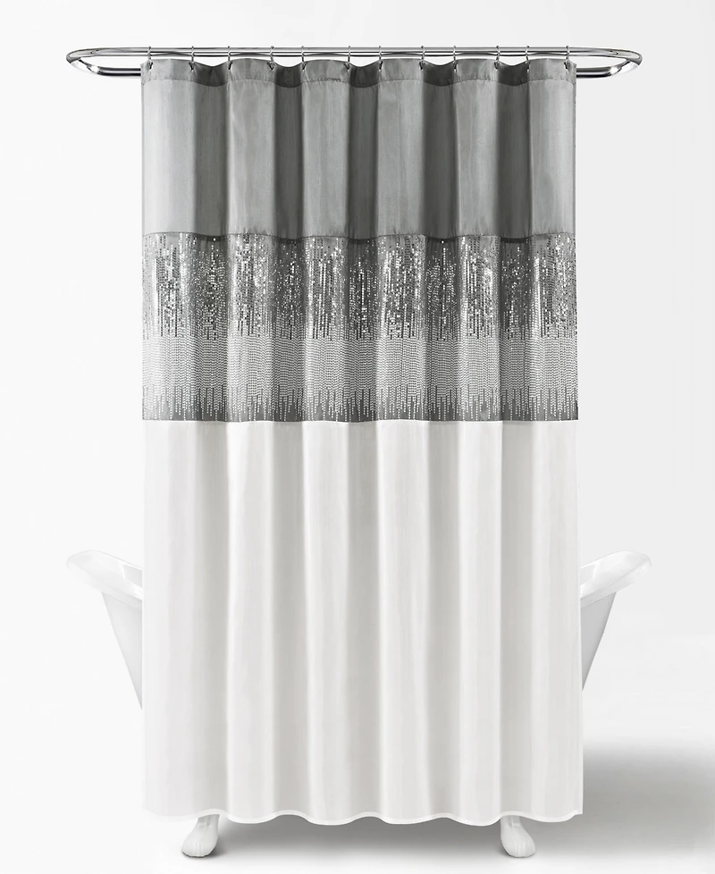 Lush Decor Night Sky Shower Curtain, 72" x