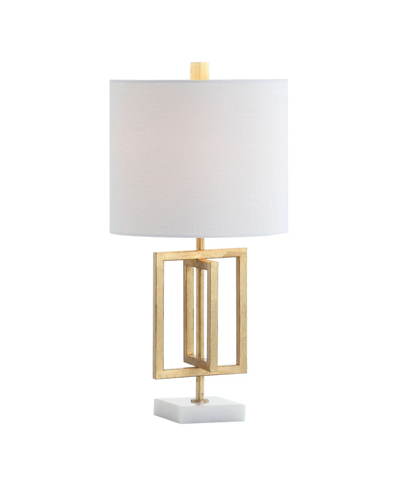 Jonathan Y Anya 20.25" Metal/Marble Led Table Lamp
