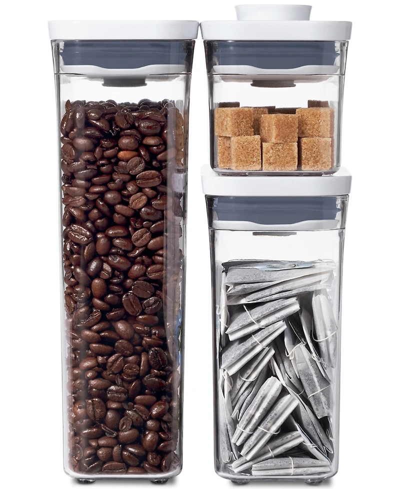 Oxo Pop 3-Pc. Food Storage Container Variety Set
