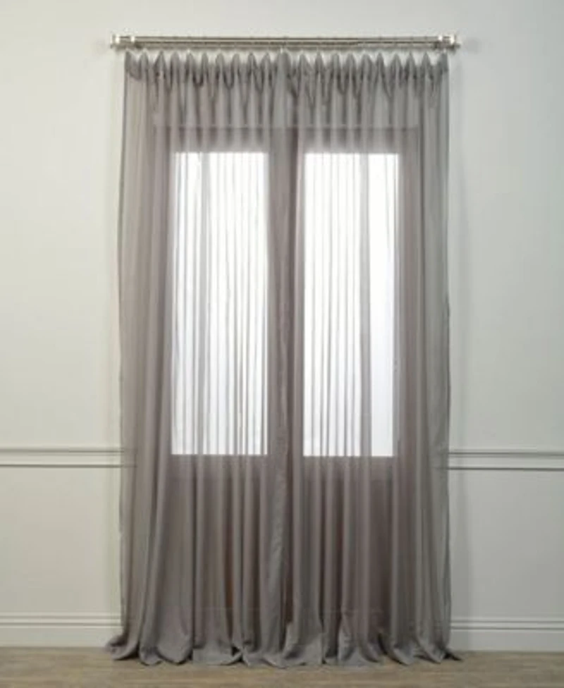 Half Price Drapes Extra Wide Sheer Curtain