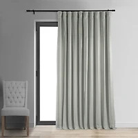 Exclusive Fabrics & Furnishings Signature Blackout Extra Wide Velvet Panel