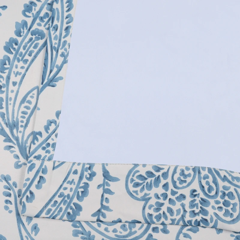 Half Price Drapes Tea Time Floral Room Darkening Curtain