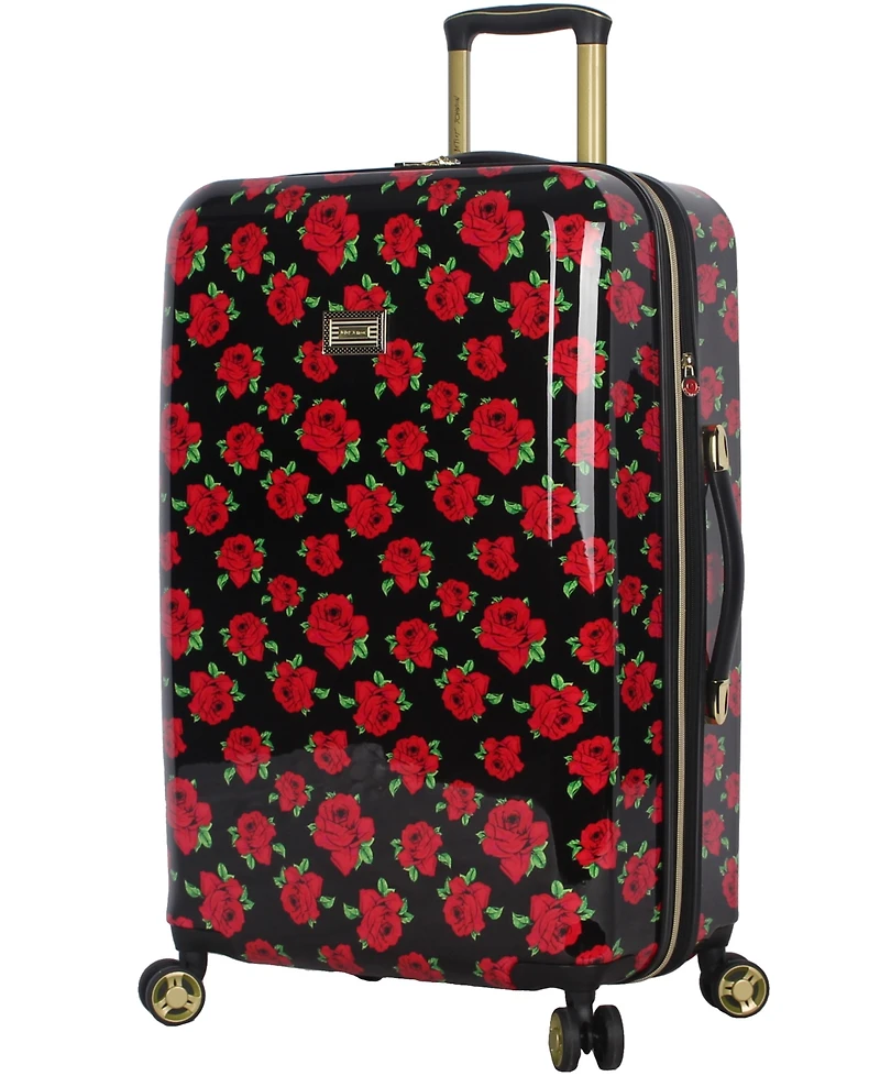 Betsey Johnson 26" Check-in Spinner