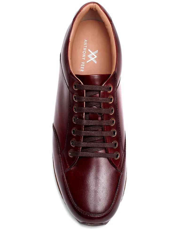 Anthony Veer Men's Barack Leather Casual Fashion Sneaker