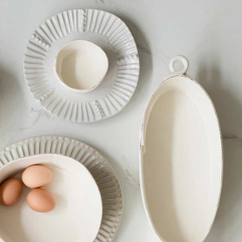 Vietri Lastra Collection Condiment Bowl