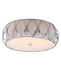 Safavieh Charing 2 Light 15.4"D Cross Flush Mount