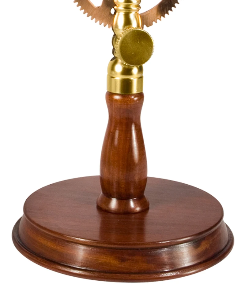Barska 6x30 Spyscope, Anchormaster with Mahogany Desktop Pedestal