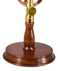Barska 6x30 Spyscope, Anchormaster with Mahogany Desktop Pedestal