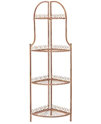 Abarrane 4 Tier Corner Shelf
