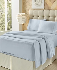 J Queen New York Royal Fit Microfiber Sheet