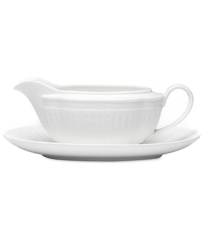 Mikasa Dinnerware, Italian Countryside Gravy Boat with Stand
