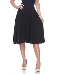 White Mark Saya Flare Skirt