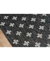 Novogratz Villa Vi- Charcoal 3'11" x 5'7" Outdoor Area Rug