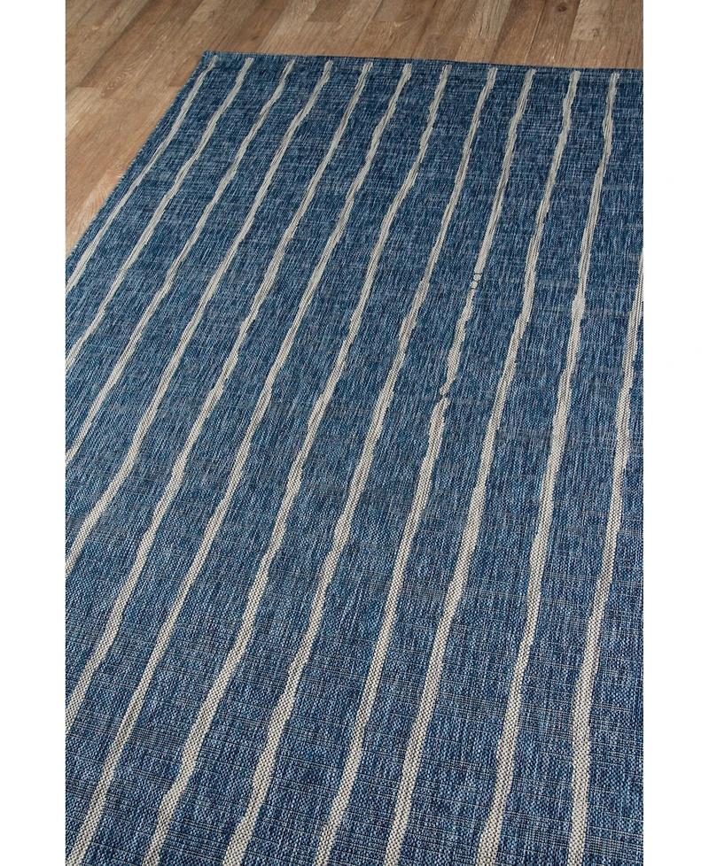 Novogratz Villa Vi- Blue 3'11" x 5'7" Outdoor Area Rug