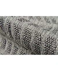 Novogratz Villa Vi- Gray 3'11" x 5'7" Outdoor Area Rug