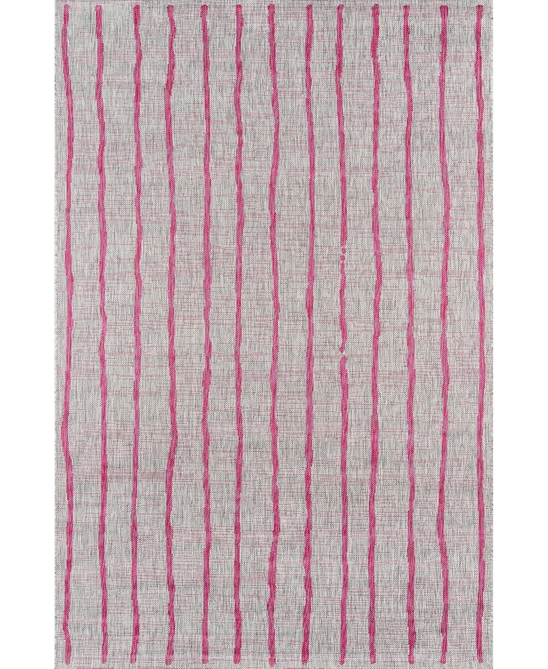 Novogratz Villa Vi-03 Fuschia 7'10" x 10'10" Outdoor Area Rug
