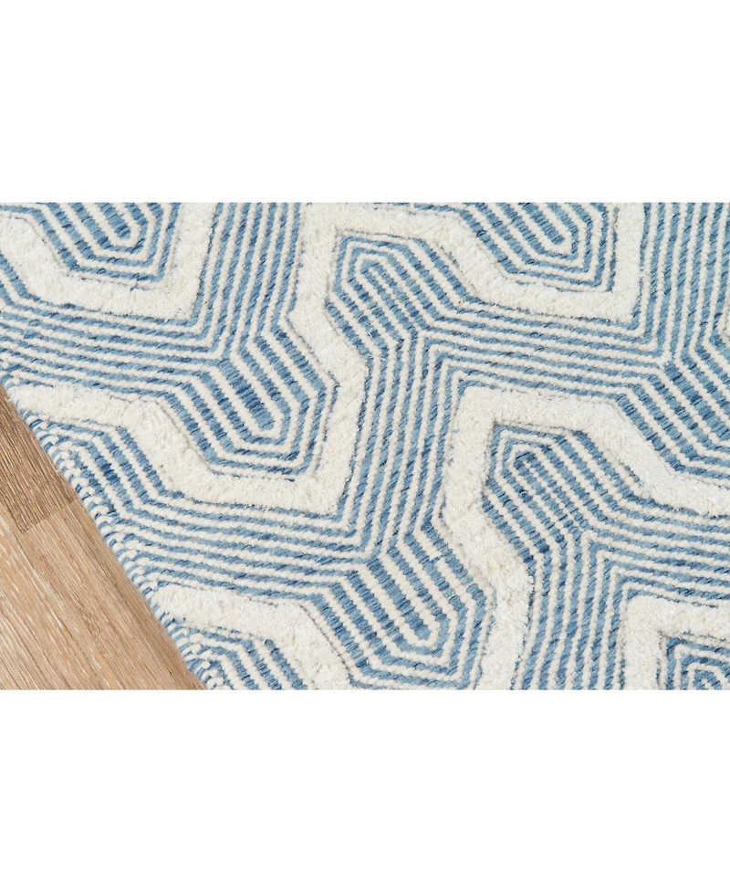 Erin Gates Langdon Lgd-1 Prince Gray 3'9" x 5'9" Area Rug